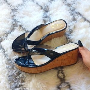 Black sandals